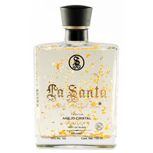 Cargar imagen en el visor de la galería, Tequila LA SANTA añejo Cristalino 100% Agave - 750ml GOLD 24 K