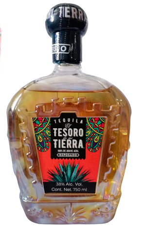 Tequila EL TESORO DE MI TIERRA reposado 100% Agave - 750ml