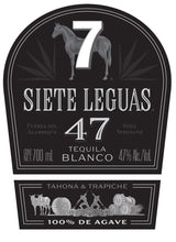 Cargar imagen en el visor de la galería, Tequila Siete Leguas 47 Blanco 100% Agave - 700ml 47% alc. vol.