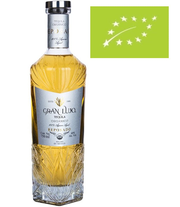 Tequila GRAN LUJO ORGÁNICO Reposado 100 Agave 750ml ORGÁNICO El Búho Tequilas