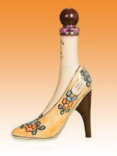 Cargar imagen en el visor de la galería, Tequila TEKYLADYS Añejo 100% Agave - 375 ml Edición Zapatilla Cerámica