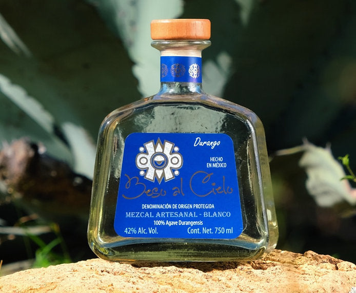 Mezcal BESO AL CIELO Agave Duranguensis 750 ml El Búho Tequilas
