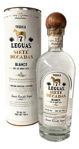 Tequila 7 Leguas 7 Décadas 100% Agave - 700ml  AGAVES CRIOLLOS