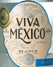 Cargar imagen en el visor de la galería, Tequila Viva México Blanco Ed Retro 100% Agave - 700ml