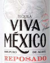 Cargar imagen en el visor de la galería, Tequila Viva México Reposado Ed Retro 100% Agave - 700ml
