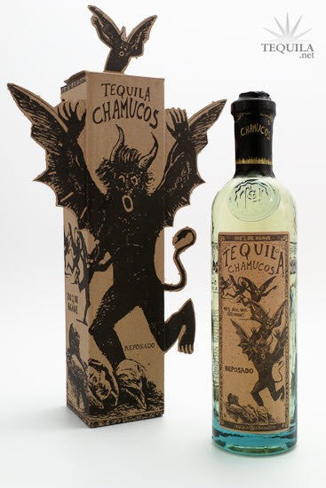 Tequila Chamucos Artesanal Reposado 100% Agave - 750ml