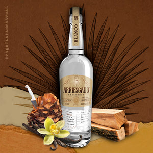 Tequila ARRIESGADO ANCESTRAL BLANCO 100% Agave - 750ml