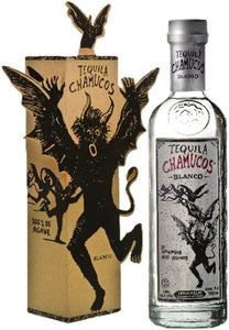 Tequila Chamucos Artesanal Blanco 100% Agave - 750ml