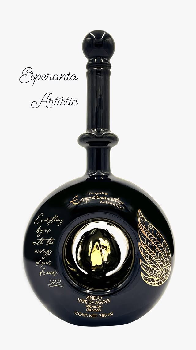 Tequila ESPERANTO Añejo Artistic 100% Agave - 750ml