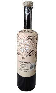 Tequila Grand Mayan Blanco Triple Destilado 100% Agave - 750ml Edición Cilíndrica