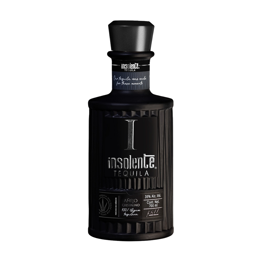 Tequila Insolente Añejo Cristalino 100% Agave - 750ml