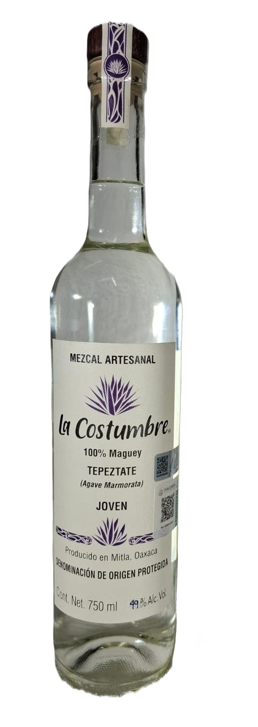 Mezcal La Costumbre Agave Tepeztate  - 750ml
