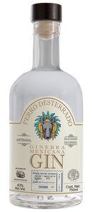 GINEBRA PERRO DESTERRADO ARTESANAL 750 ML 43% alc  vol