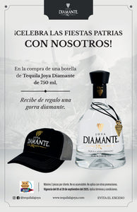 Tequila Rancho La Joya Diamante Añejo Cristalino 100% Agave - 750ml