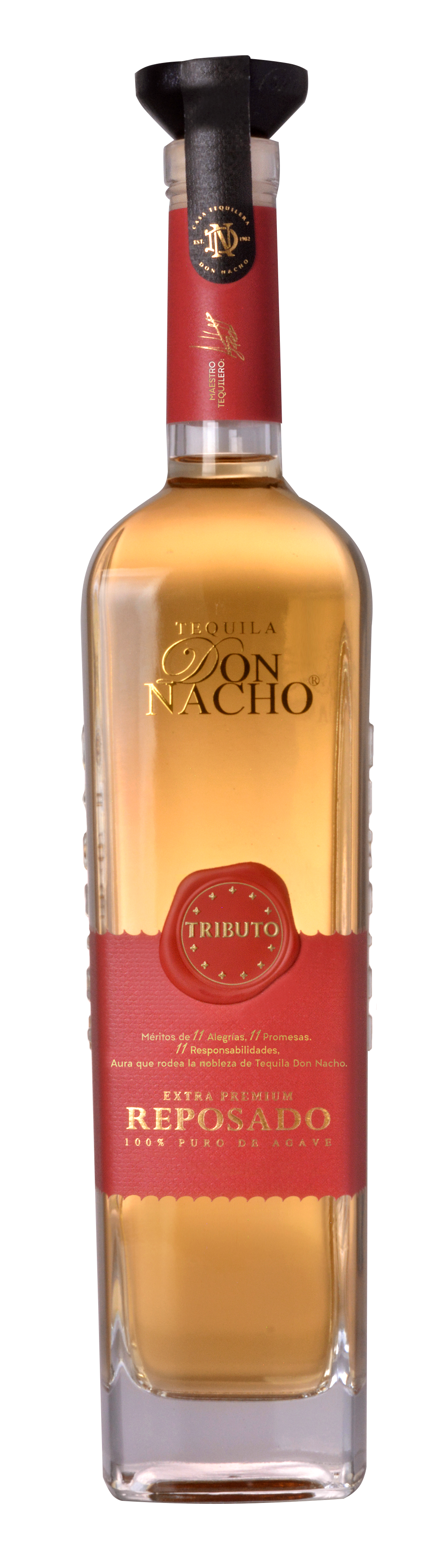 Tequila Don Nacho Tributo Reposado 100% Agave- 750ml