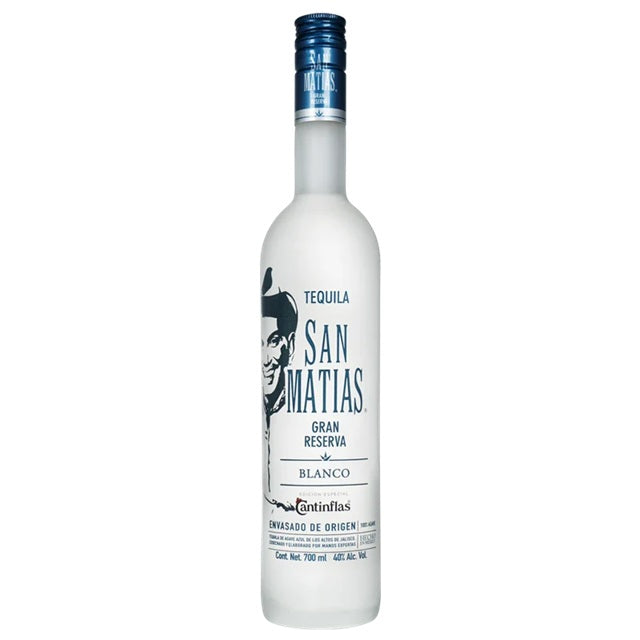 Tequila SAN MATIAS Gran Reserva Blanco 100% Agave- 700ml Ed Cantinflas
