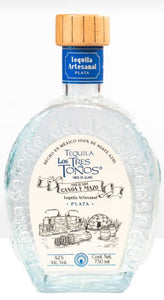Tequila Los Tres Toños PLATA ANCESTRAL 100% Agave - 750ml 42% alc. vol.