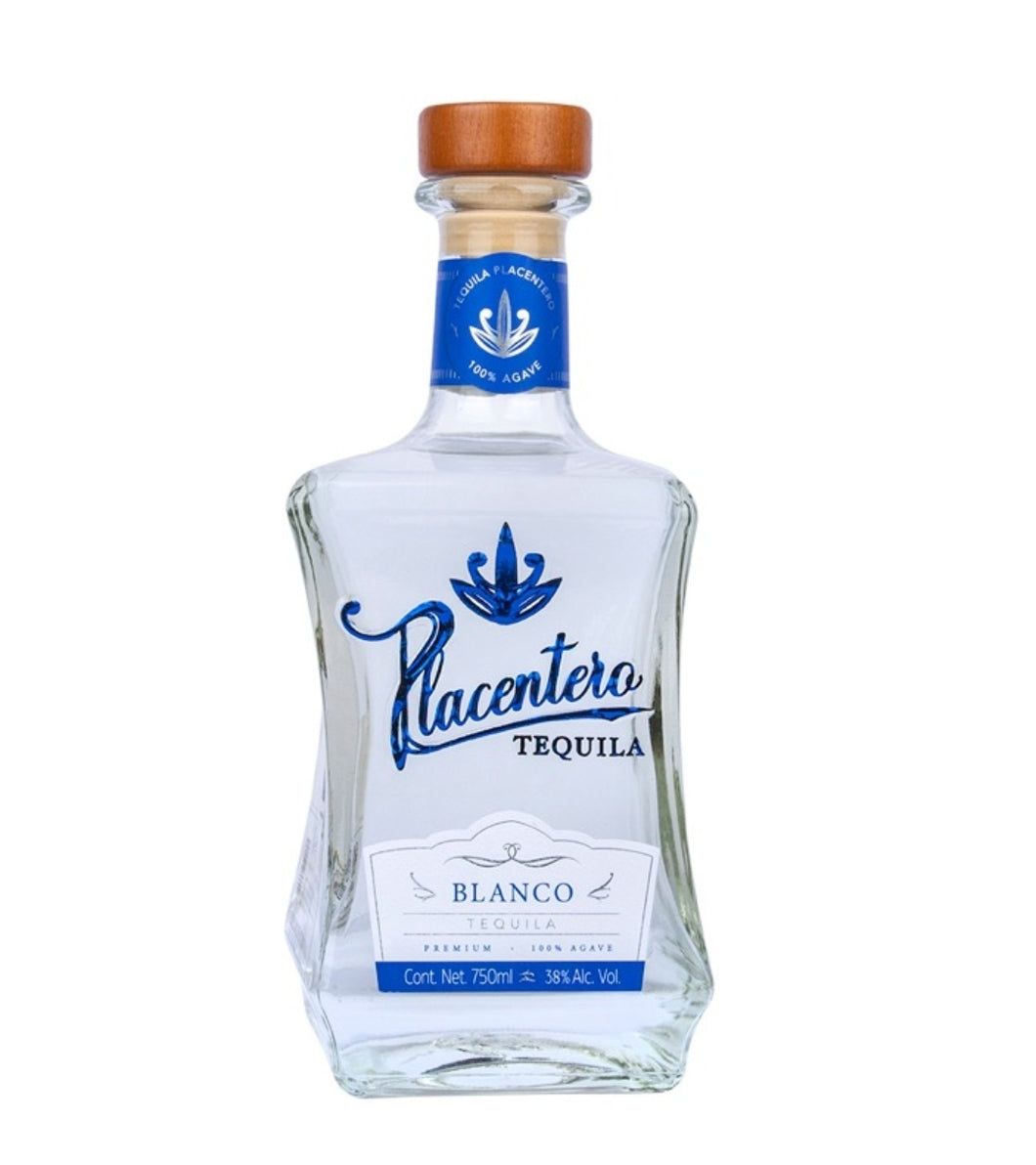 Tequila PLACENTERO Blanco 100% Agave - 750ml