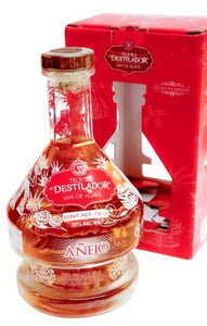 Tequila EL DESTILADOR Artesanal Añejo 750 ml 100% agave