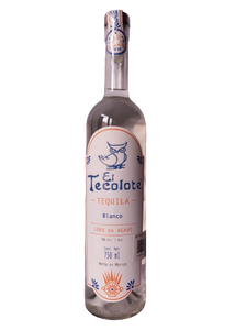Tequila EL TECOLOTE BLANCO antes: (El Búho Blanco) 100% Agave 750 ml