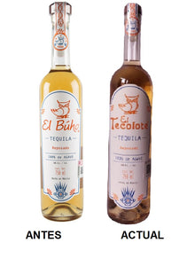 Tequila EL TECOLOTE  REPOSADO antes: (El Búho Reposado) 100% Agave - 750ml