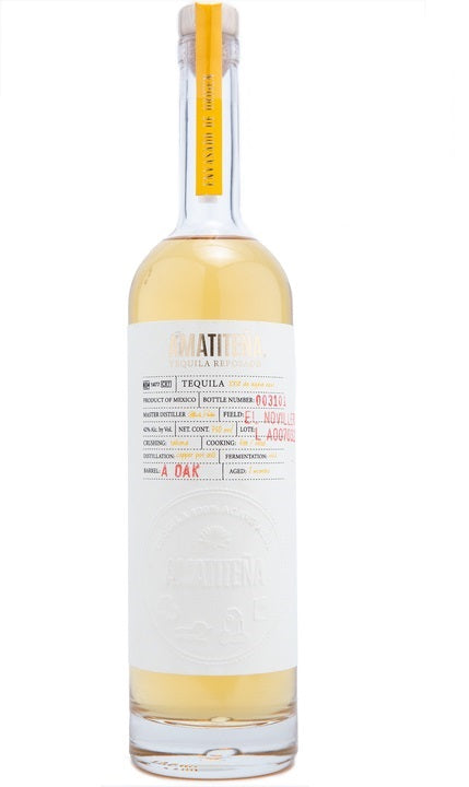 Tequila Amatiteña reposado TAHONA 100% agave 750 ml