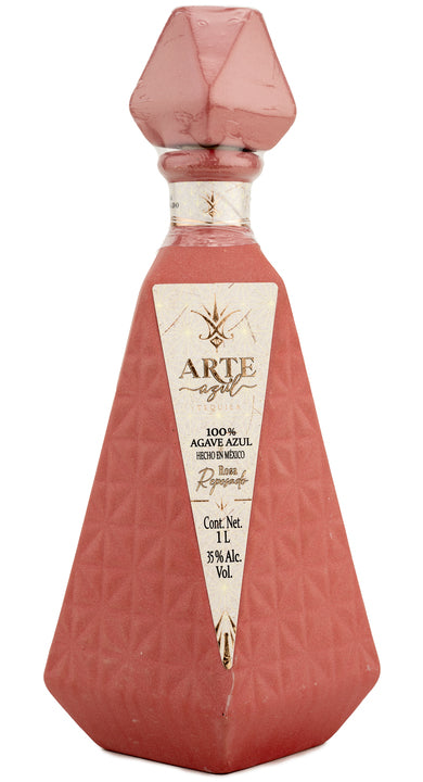 Tequila ARTE AZUL ROSA reposado 100% Agave - 1000ml