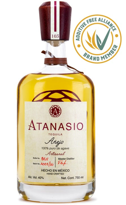 Tequila ATANASIO Añejo 100% Agave - 750ml