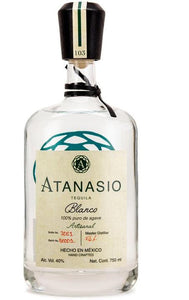 Tequila ATANASIO Blanco 100% Agave - 750ml