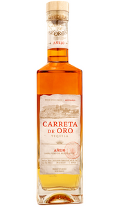Tequila CARRETA DE ORO Añejo 40 100% Agave - 750ml