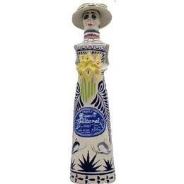 Tequila RIQUEZA CULTURAL añejo Edición CATRINA de Cerámica 100% Agave - 750ml