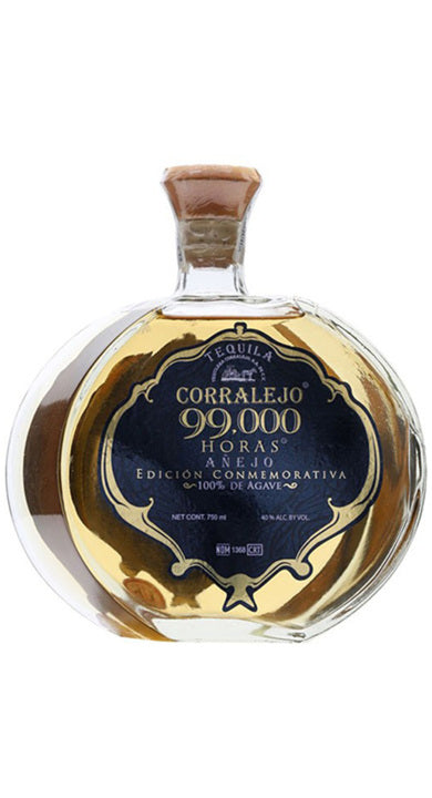Tequila CORRALEJO 99,000 HORAS Añejo 100% Agave - 750ml