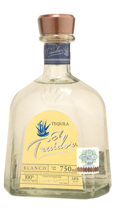 Tequila EL TRAIDOR blanco 100% Agave - 750ml