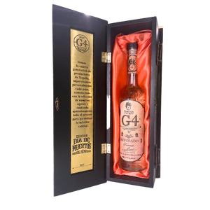 Tequila G4 MADERA REPOSADO 100% Agave - 750ml Edición Noche de Muertos