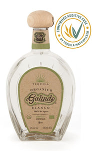 Tequila Galindo Blanco Orgánico 100% Agave - 750ml