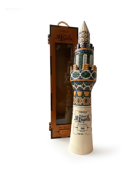 Tequila Torre Minarete Añejo (Edicion Ceramica) 100% Agave - 750ml