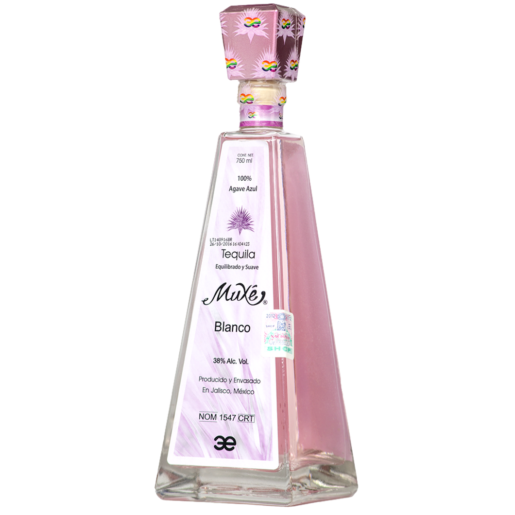 Tequila MUXE Blanco Rosa 100% Agave - 750ml    NOM 1547