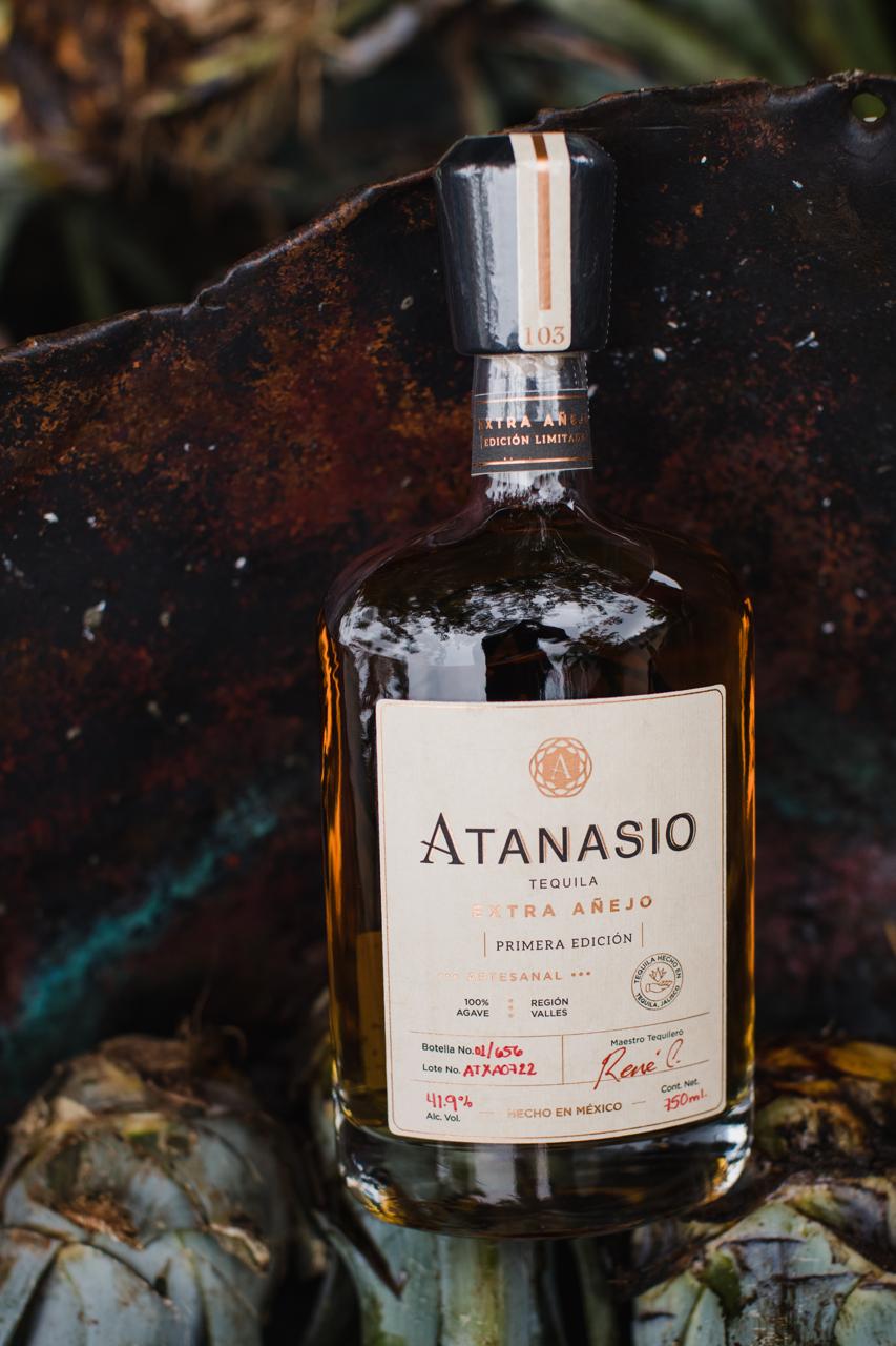 TEQUILA ATANASIO EXTRA AÑEJO Primera Edición 100%