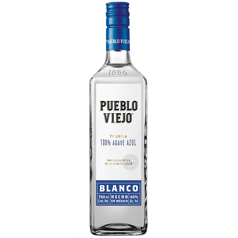 Tequila PUEBLO VIEJO Blanco 100% Agave- 700ml