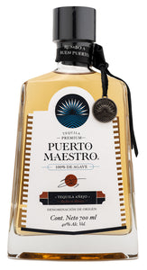 Tequila PUERTO MAESTRO Añejo 100% Agave - 750ml