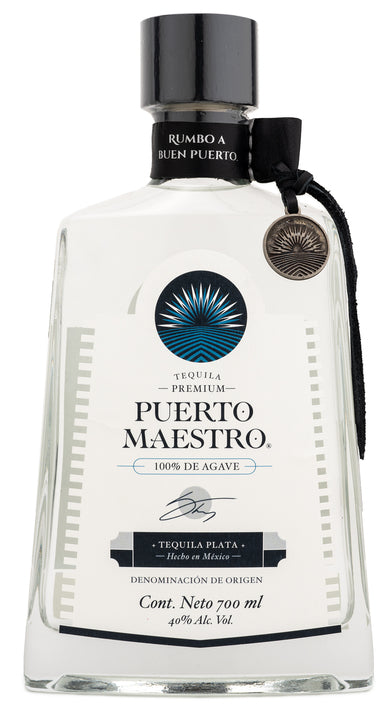 Tequila PUERTO MAESTRO Blanco 100% Agave - 750ml