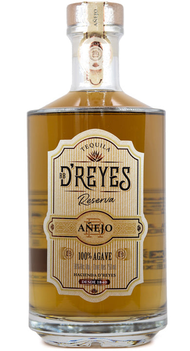 Tequila D REYES Reposado 100% Agave - 750ml    NOM 1507