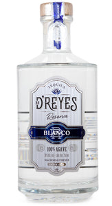 Tequila D REYES Blanco 100% Agave - 750ml NOM 1507