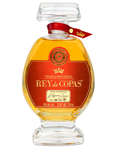 Tequila Rey de Copas Reposado 100% Agave - 750ml