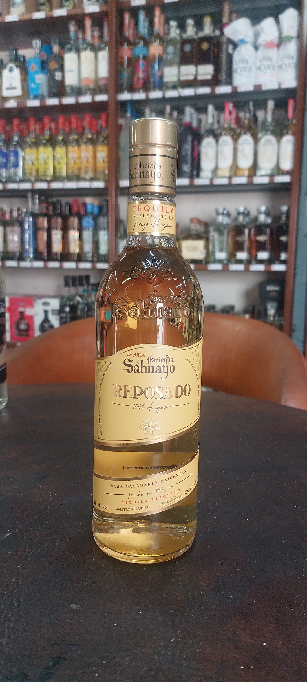 Tequila Hacienda Sahuayo reposado 750 ml 100% Agave