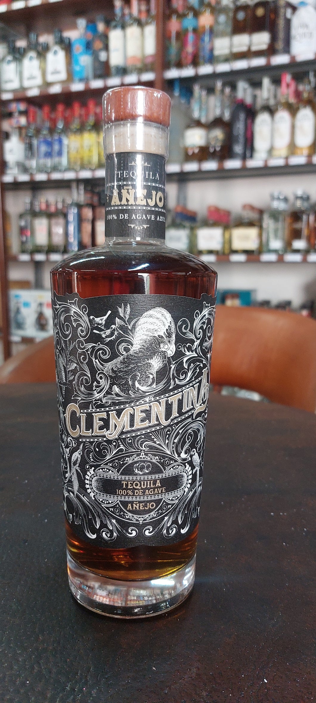 Tequila Clementina Añejo 750 ml 100% agave