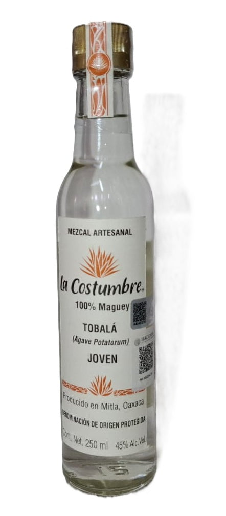 Mezcal La Costumbre Agave Tobalá  - 750ml