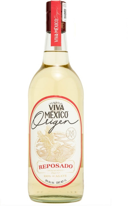 Tequila Viva México Reposado Orígenes 100% Agave - 1000ml