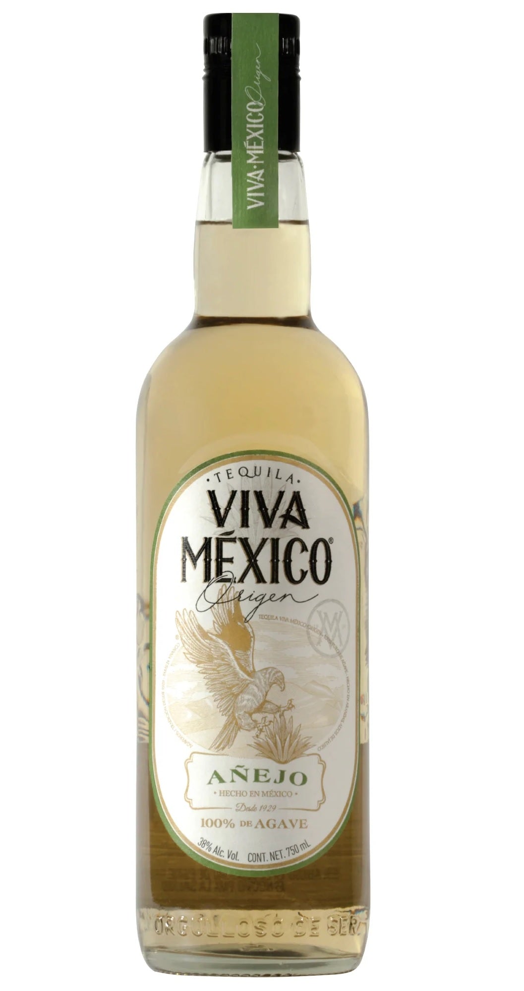 Tequila Viva México Añejo Orígenes 100% Agave - 750ml