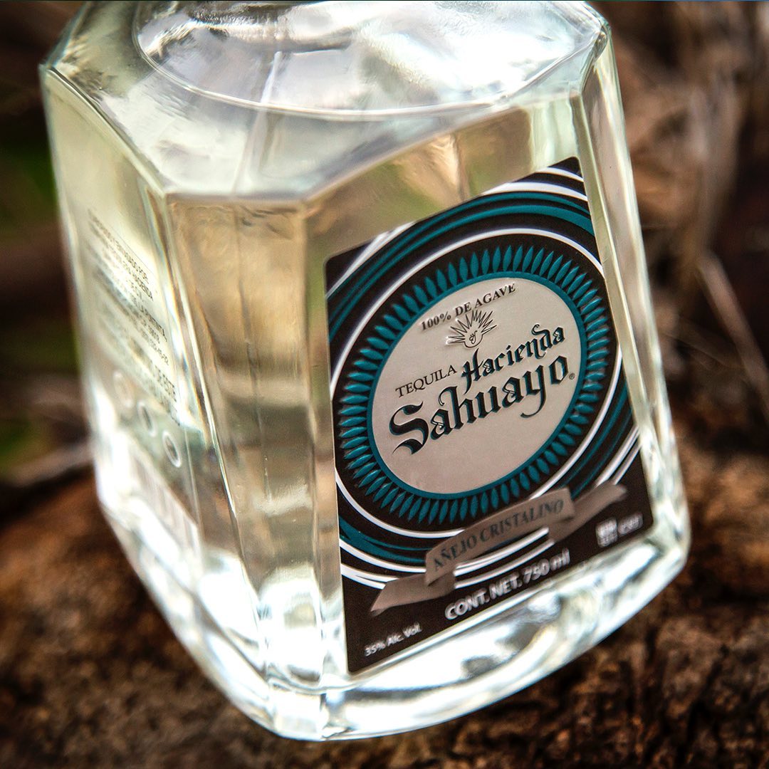Tequila Hacienda Sahuayo añejo Cristalino 750 ml 100% Agave – El Búho ...